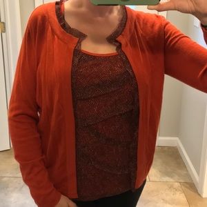 SET of Matching Cardigan and Camisole NY & Company *FALL*